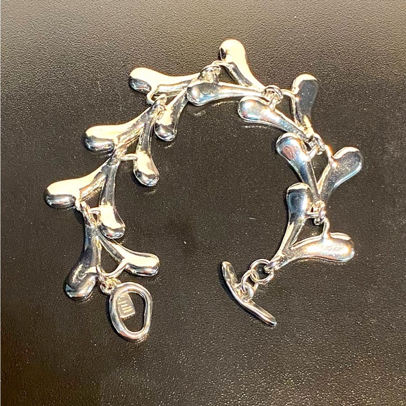 J.Jill Silver Wishbone/ Teardrop Bracelet - Picture 2 of 4